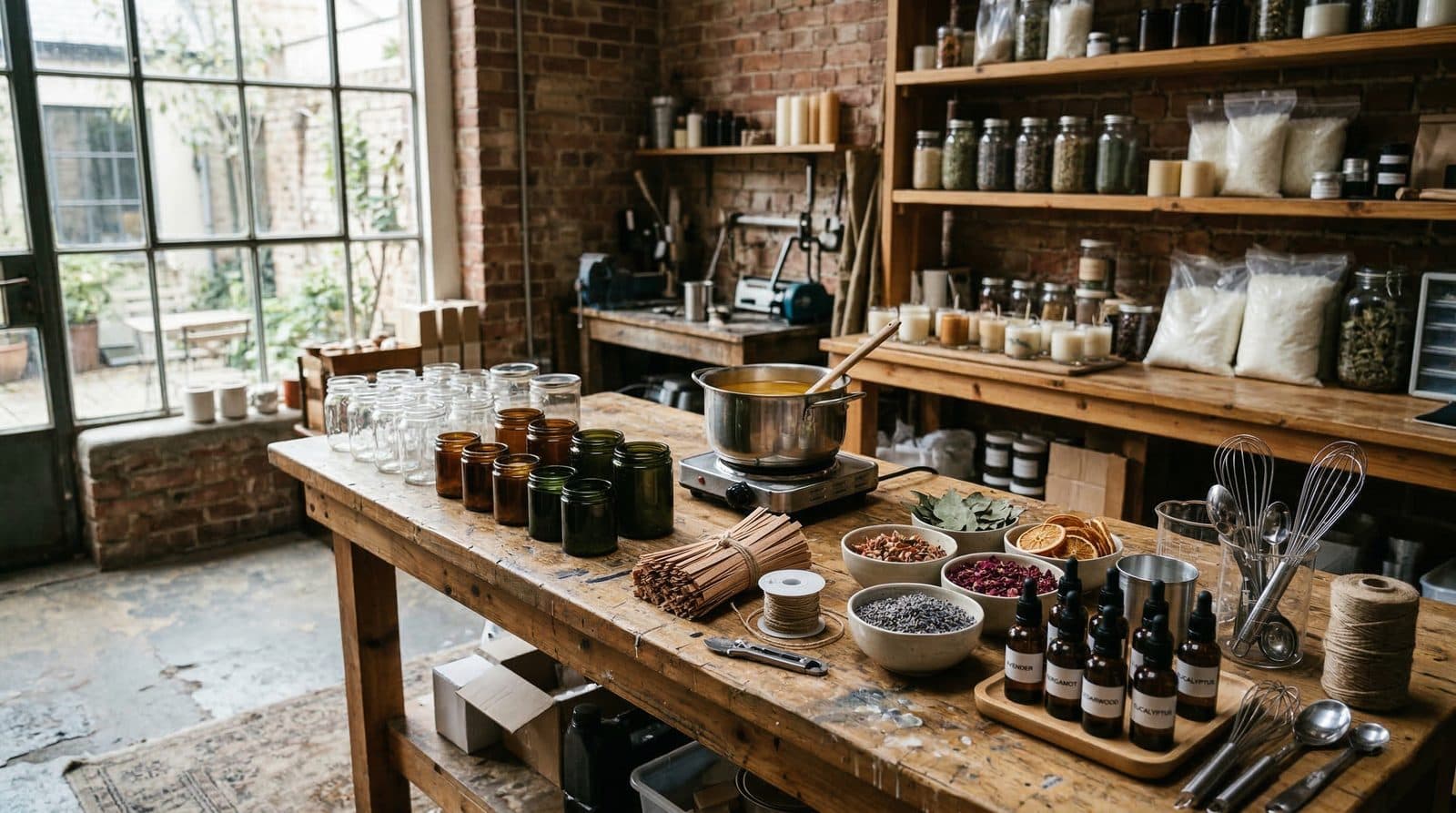 Candle-making workshop