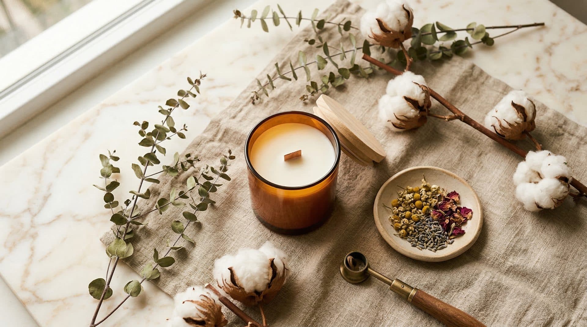 VERIFLAME wood wick candle